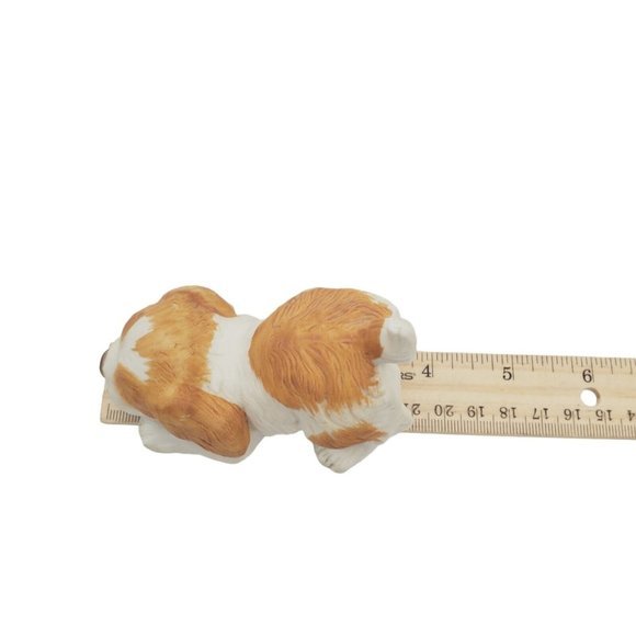 Homco Springer Spaniel Puppy Dog Ceramic Figurine Cocker King Charles Porcelain - Picture 3 of 7